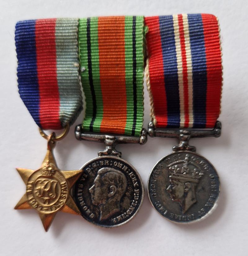 British WW2 Miniture Medal Set