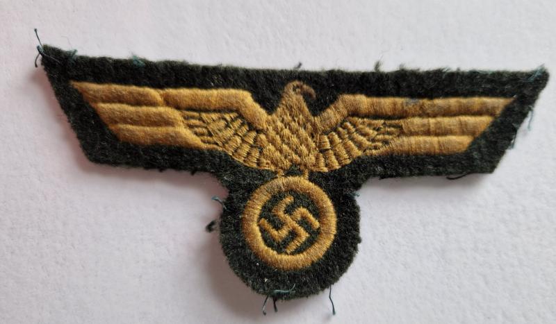 Coastal Artillery Woven Breast Eagle