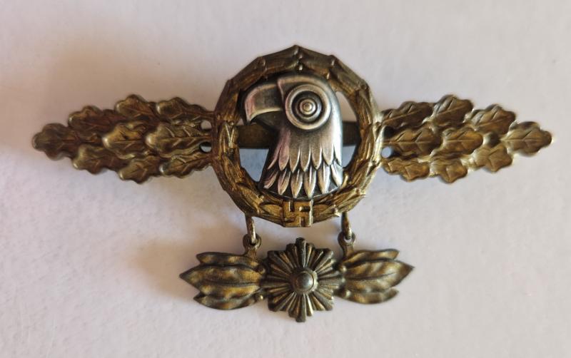 Gold Recon Flight Bar with Hanger.