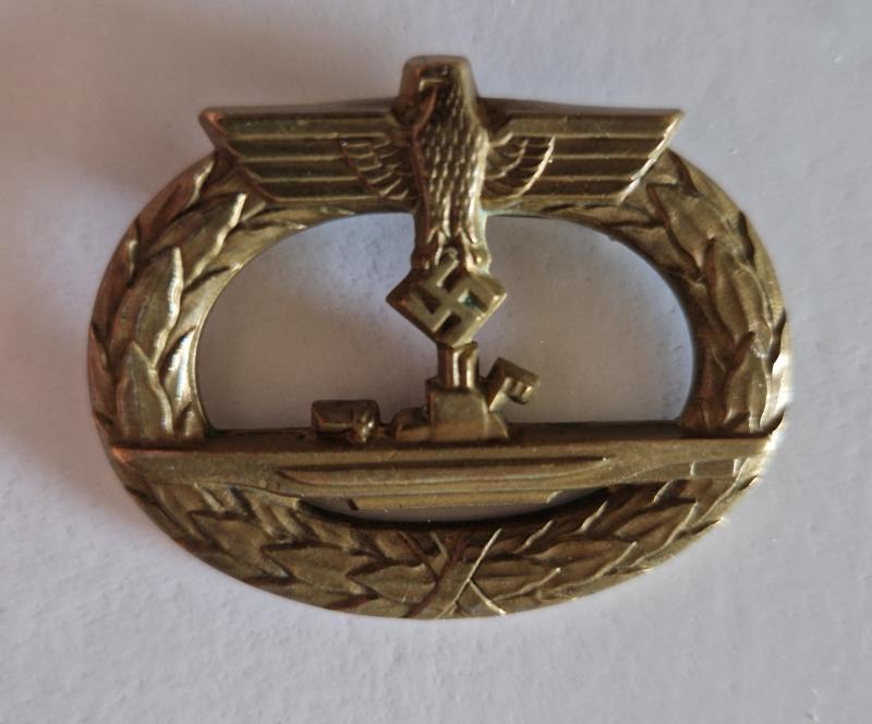 Early Rare U-boat Badge