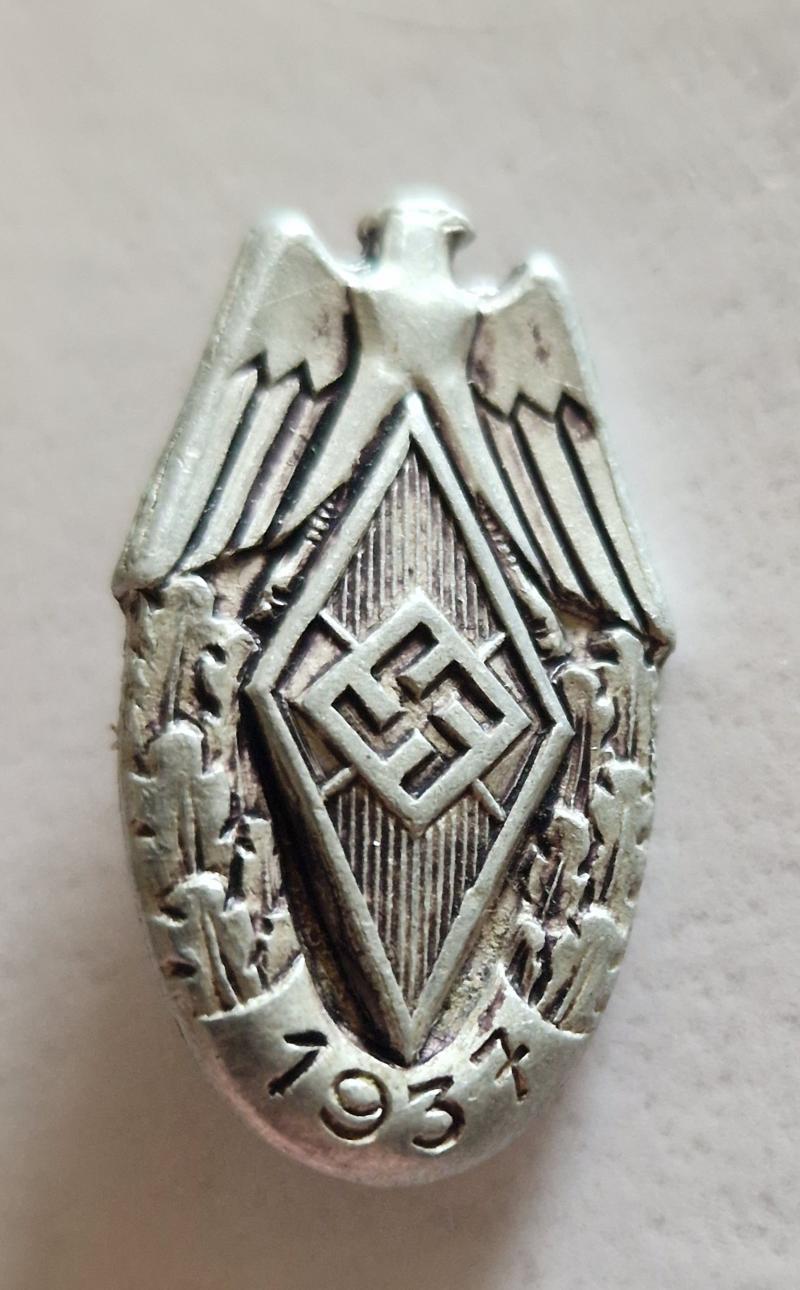 HJ Sports Badge 1937