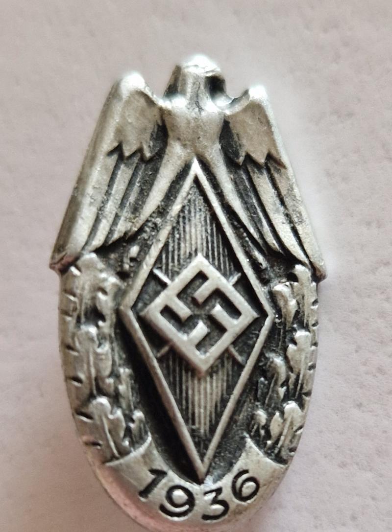 HJ Sports Badge 1936
