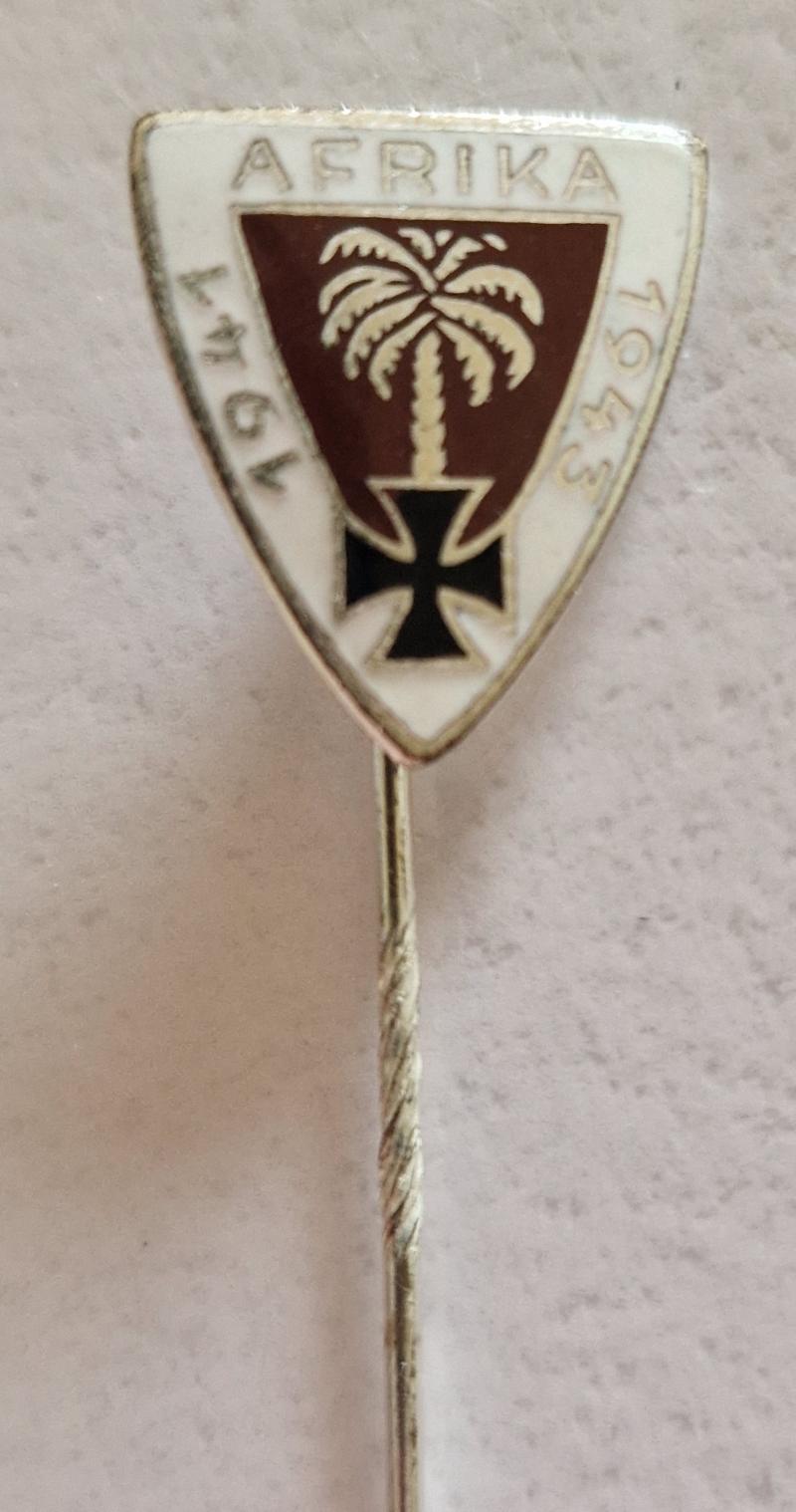 Afrikakorps Veteran Pin