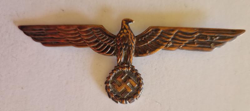 Damaged Navy Summer Tunic Eagle