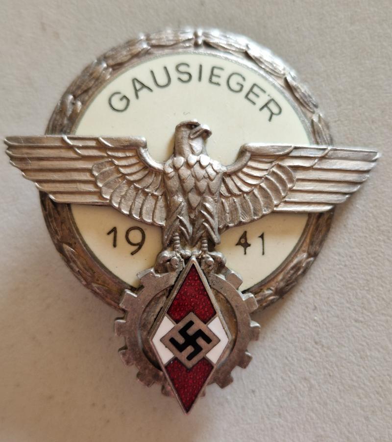 An Excellent Copy Hj Gausieger Badge