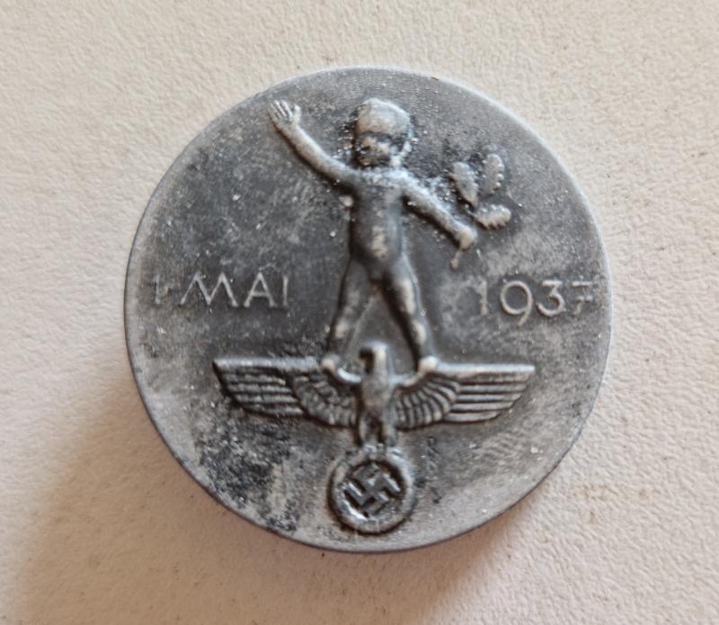 1st May Day Badge