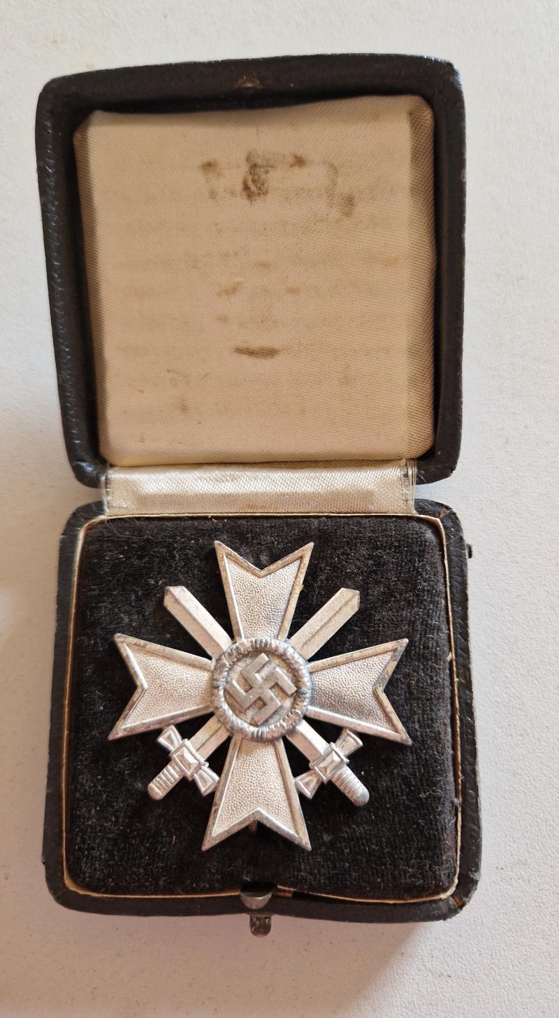 War Merit Cross With Swords 1st Class Boxed