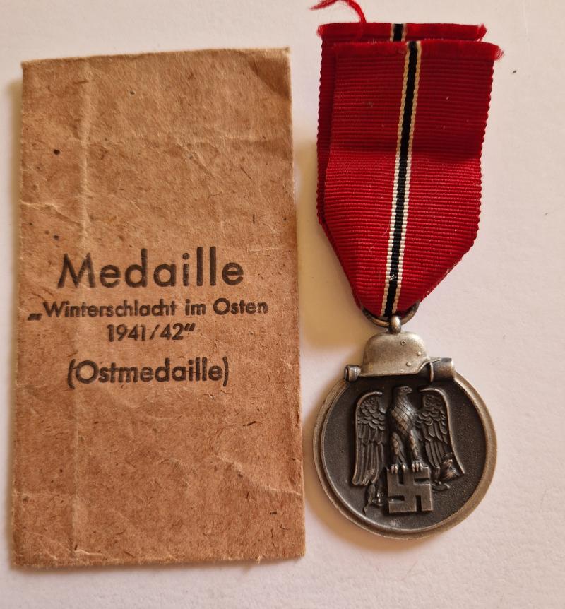Russian Front Medal with Issue Pack