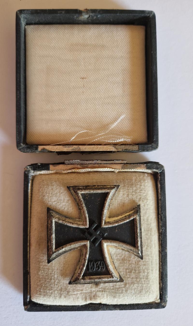 Iron Cross 1st Class 1939 in Box