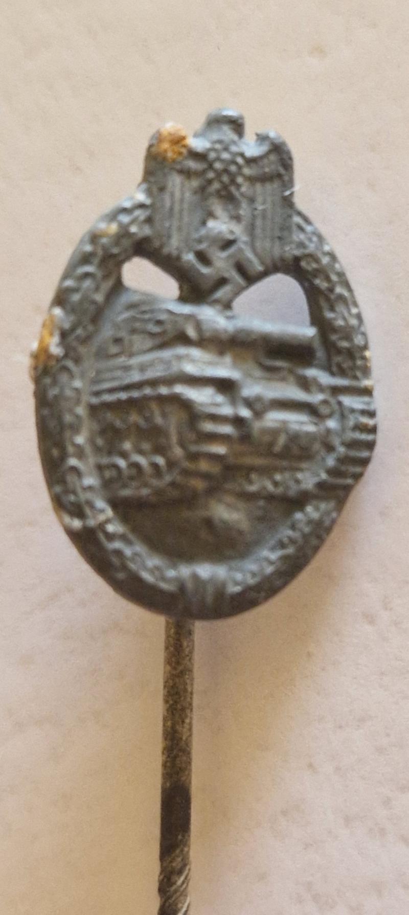 Tank Badge Stick pun.