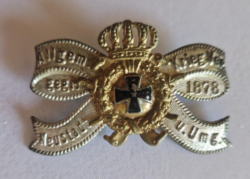 German Veteran Iron Cross Badge