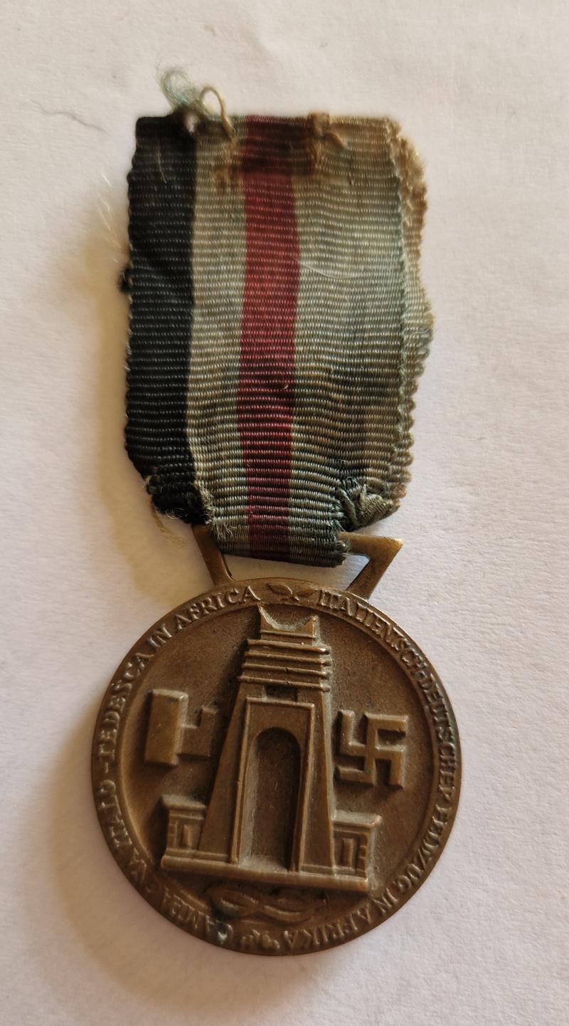 Italian German Africa Medal