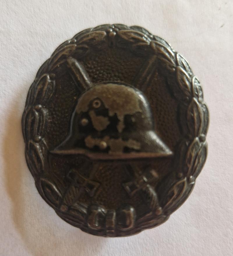 WW1 Black Wound Badge