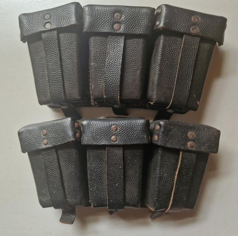 Pair of WW2 K98 Pouches