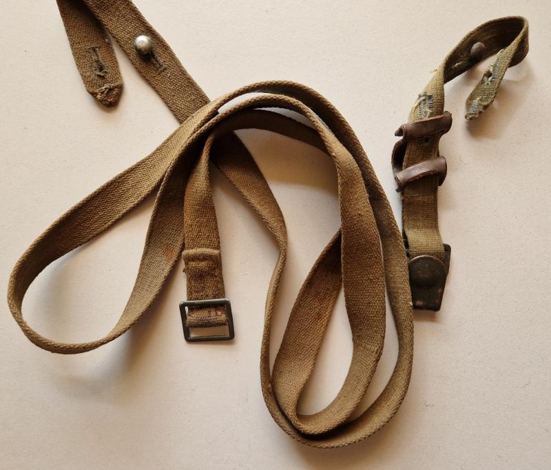 Set of Gas Mask Tin Straps