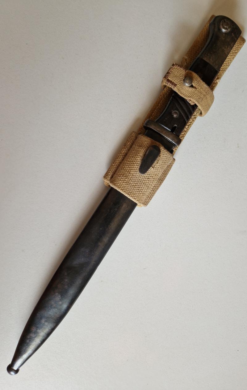 K98 Bayonet With Tropical Cavalry Frog