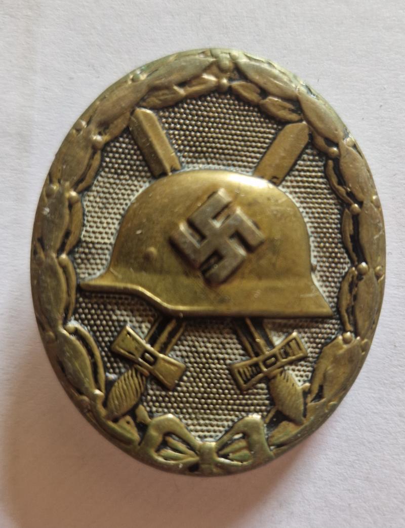 Black Wound Badge