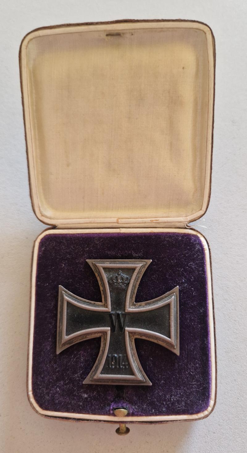 Iron Cross 1st Class 1914 Boxed