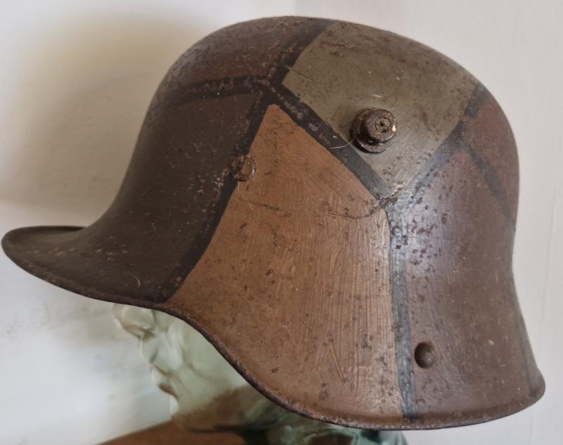WW1 German M17 Camouflage Combat Helmet