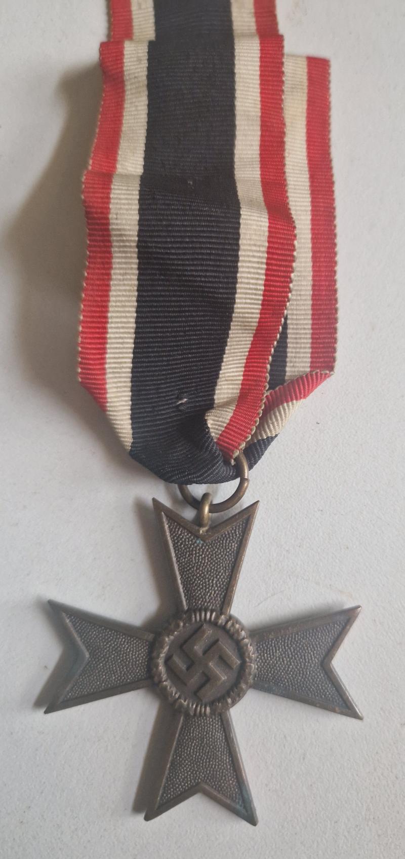 War Merit Cross Without Swords 2nd Class
