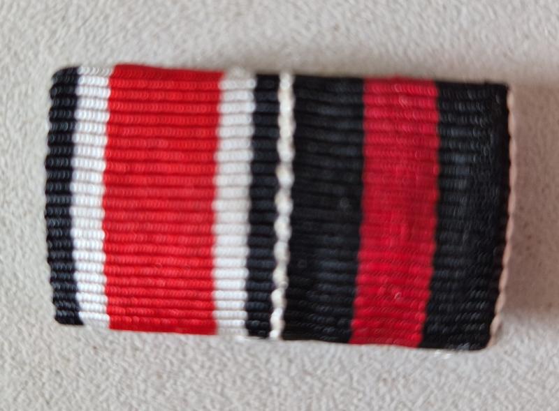 Iron Cross 2nd Class 1939 and 1st October Ribbon Bar