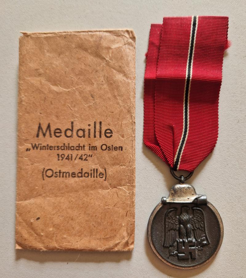 Russian Front Medal with Issue Pack