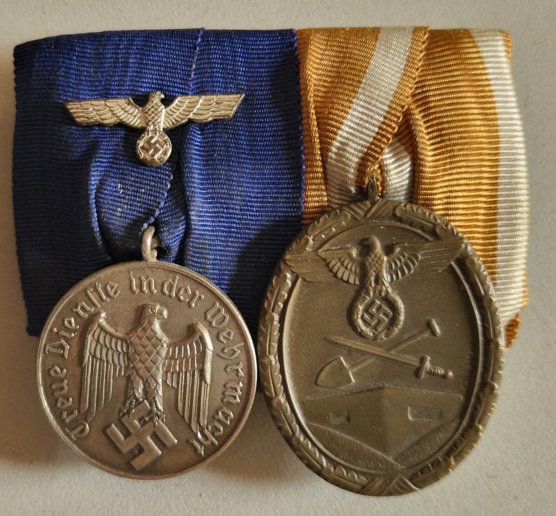 Army Service Medal Years and Early West Wall Medal