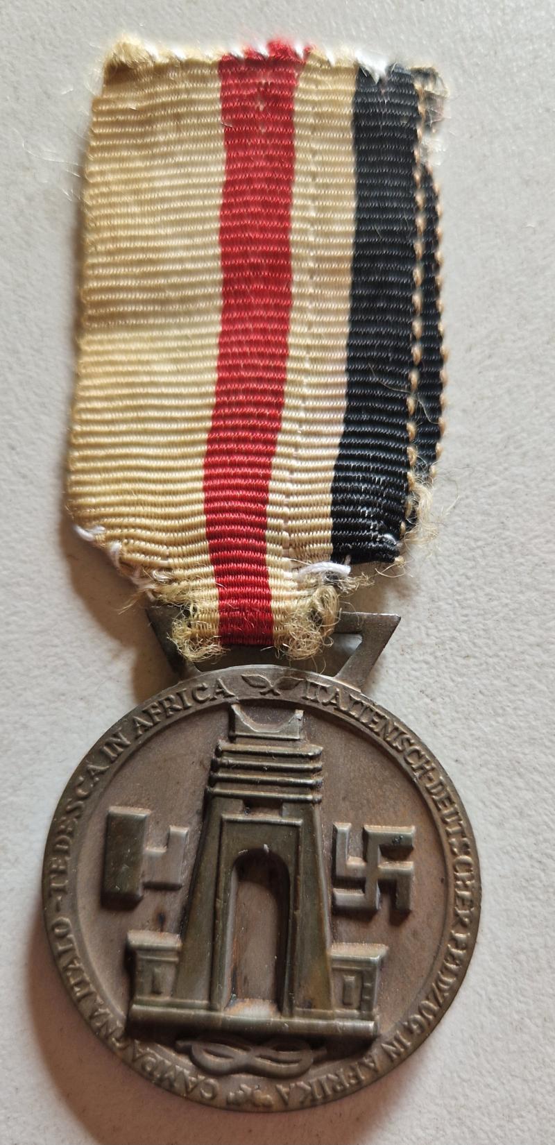 Italian German Africa Medal