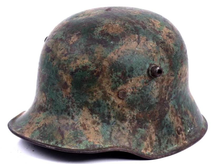 German M16 Combat Helmet with Outstanding Camo