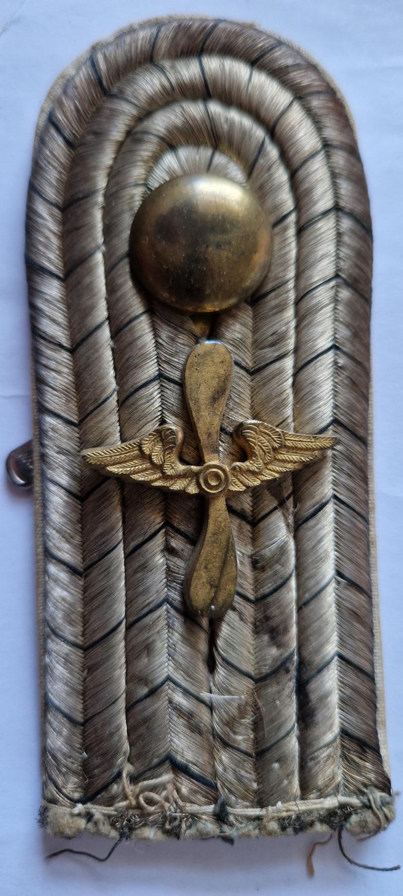 Imperial German Flyer Officers Shoulder Strap